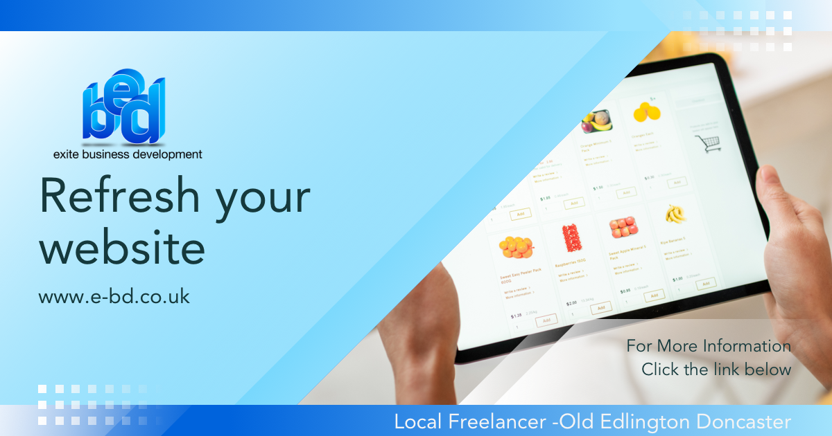 Refresh your website